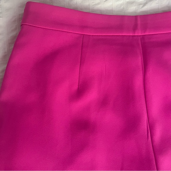 J crew Lucky Crepe Pleated Shorts Pink Size 8 - Picture 6 of 7